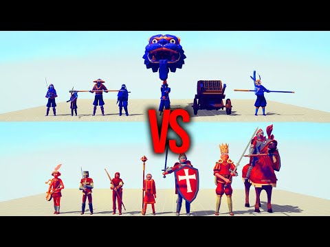 DYNASTY Team vs MEDIEVAL Team #19 | TABS - Totally Accurate Battle Simulator