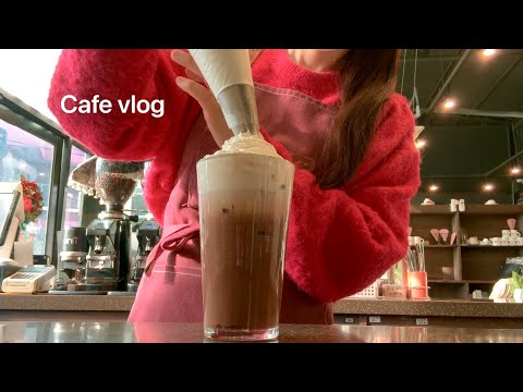 My Ordinary Days as a K-Cafe Owner | Stress Relief Day:  Baking, Tangerine Crepes & Shopping 🇰🇷
