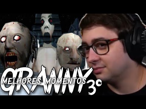 alanzoka jogando Granny 3, jogo de terror | Melhores momentos da live [parte #1]  #humor #1