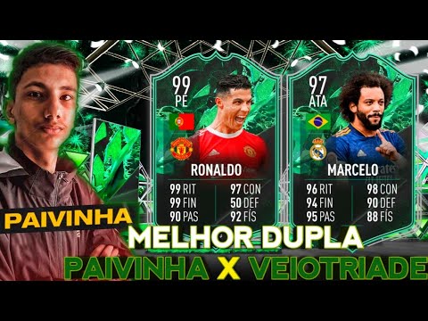 PAIVINHA vs VEIOTRIADE - FUT CHAMPIONS - STREAMER X STREAMER || FIFA 22