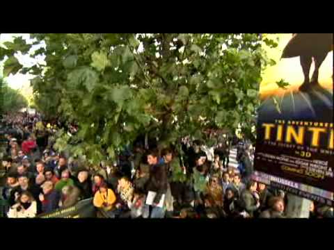 Světová premiéra filmu Tintinova dobrodružství