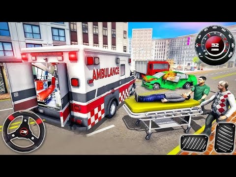 😍Ambulance Rescue Simulator 3d Game Ambulance game💥 #Ambulance  #Rescue