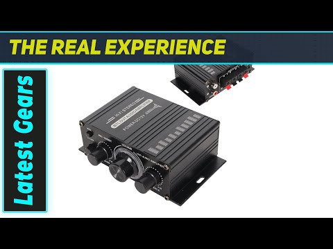AK-160BT Amplifier: Tiny Powerhouse for Car & Home!