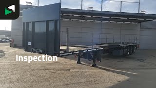 Nooteboom OVB-42-03V 6X0 TUV 05/26 3x Steering Axle Extendable 795cm semirremolque de cama baja | Imagen 4 - Autoline