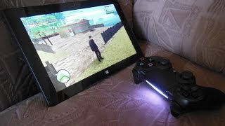 GTA SAMP на планшете + Dualshock 4