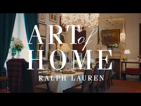 RALPH LAUREN HOME | Art of Home | The Art of Layering with Martina Mondadori