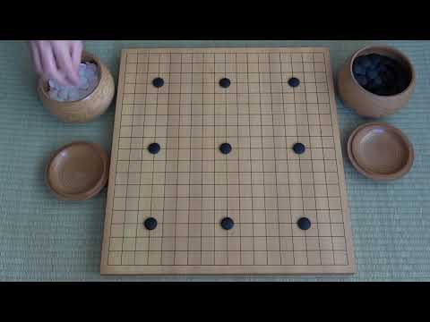 "Perfect" Game #9 Nine-stone handicap game