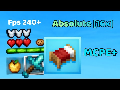 OMG! Boost FPS 240+ with Texture Pack! MCPE 1.20+ | 16x