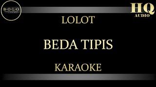Download lagu LOLOT BEDA TIPIS - KARAOKE mp3