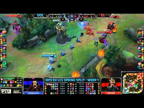 EU LCS Woche 1 Tag 2 - Elements vs UOL
