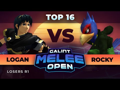 Rocky (Falco) Vs. Logan (Marth)  - Top 64 LR1 - Galint Melee Open: Summer 2021