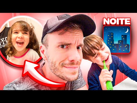 ROTINA DA NOITE COM 2 FILHOS NOS ESTADOS UNIDOS - Família Brancoala