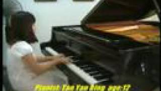 Piano Rustle Of Spring pianist:Tan Yan Bing ( XXX ) age12 (Malaysia)