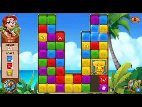 Lost Island Blast Adventure Level 210 NO BOOSTERS  A S GAMING