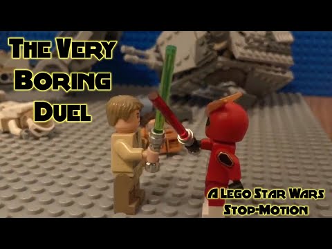 The Very Boring Duel || A Lego Star Wars Stop-Motion