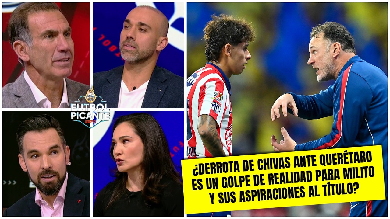 El RENDIMIENTO de las CHIVAS de MILITO llegó a su TOPE ¿sobreviviría en LIGUILLA? | Futbol Picante