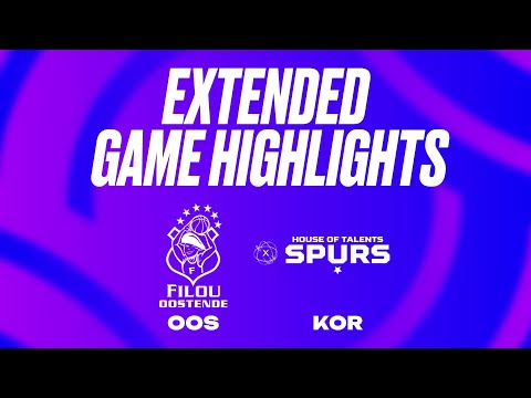 Filou Oostende vs. House of Talents Kortrijk Spurs Extended Game Highlights