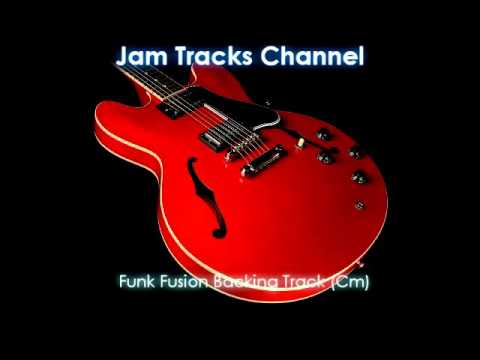 Funk Fusion Guitar Backing Track (Cm)