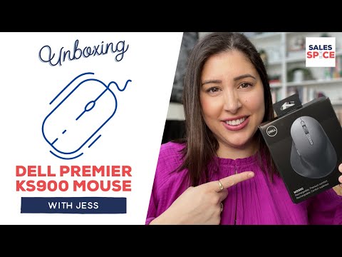 Dell Premier Rechargeable Mouse - MS900 : Unboxing and full set up