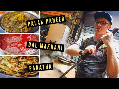 在阿姆利則最好的PUNJABI食物：DAL MAKHANI + PALAK PANEER在Kesar Da Dhaba 100年的餐廳! (BEST PUNJABI FOOD in Amritsar: DAL MAKHANI + PALAK PANEER at Kesar Da Dhaba 100-Year-Old Restaurant!)