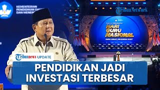 Prabowo Tegaskan Pendidikan Jadi Investasi Terbesar Bangsa dan Ingatkan Anggaran Harus Tepat