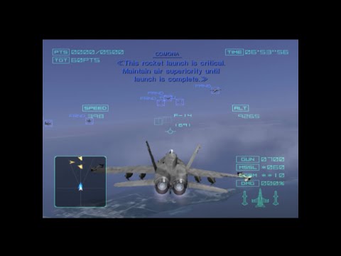 Ace Combat 4: Shattered Skies Mission 8: Shattered Skies