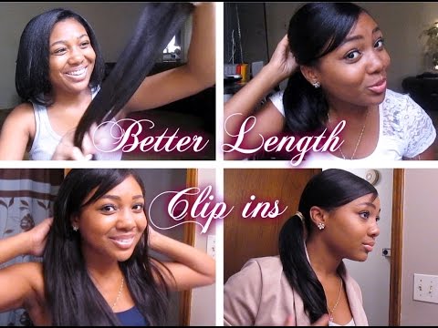 All About My Better Length Clip Ins! A Week with Clip In Extensions Video