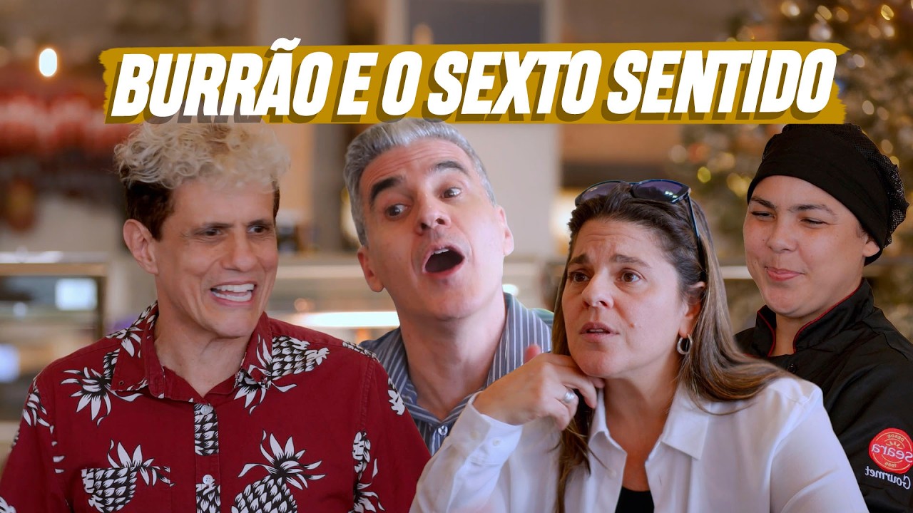 BURRÃO E O SEXTO SENTIDO | EMBRULHA PRA VIAGEM