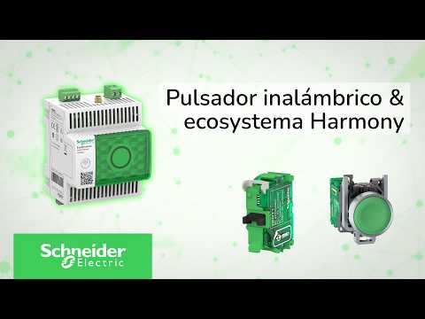 Puesta en marcha del Botón Inalámbrico Harmony con el Panel Server EcoStruxure