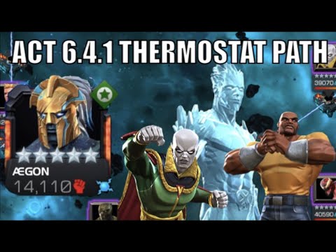 Aegon Makes Act 6.4.1 Thermostat Path EASY! | Marvel Contest of Champions