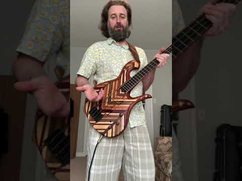 Pete Hilton Sister Fretted Bass - 34” Scale - 4 string