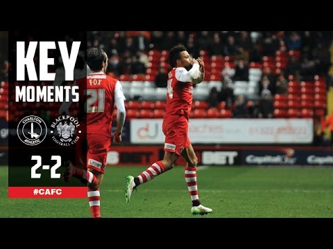 KEY MOMENTS: Charlton 2-2 Blackpool (December 2015)