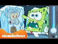 SpongeBob | Cuaca Paling EKSTREM di Bikini Bottom | Nickelodeon Bahasa