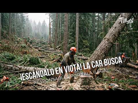 ¡Escándalo en Viotá! La CAR busca responsables por tala ilegal - TvAgro por Juan Gonzalo Angel