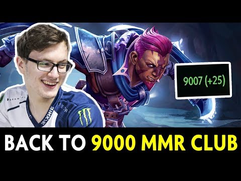 Miracle is back to 9000 MMR club — insane Anti-Mage splitpush