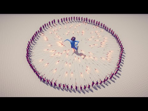 100x FIREWORK ARCHERS vs GIANTS - Totally Accurate Battle Simulator TABS