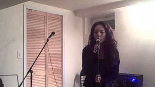 Brianna Vitale singing the National Anthem 2010
