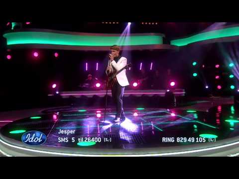 Idol 2014 - Jesper Jenset "Johnny B. Goode" [Chuck Berry - Back to the future inspired]