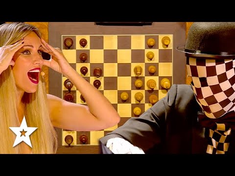 SPEED CHESS! Quickest Game in History on Spain's Got Talent 2021 | Got Talent Global