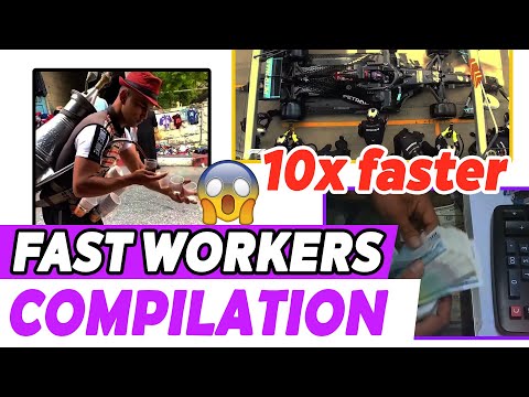 Incredible Fast Workers Compilation