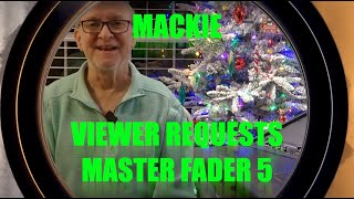 Video thumbnail for Mackie Master Fader 5 New Years 2023 by dankurydotcom