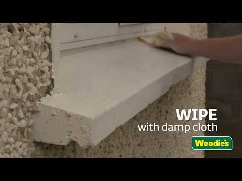 How to Paint a Masonry Window Sill