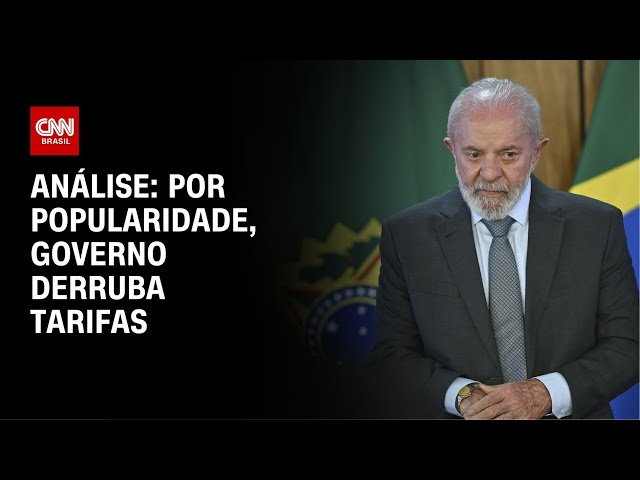 Pedro Duran: Por popularidade, governo derruba tarifas | LIVE CNN
