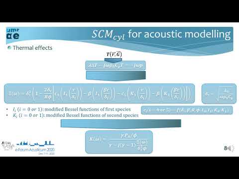 Joint modelling approach for the acoustic and thermal properties of fibrous materials. Proc. FA2020