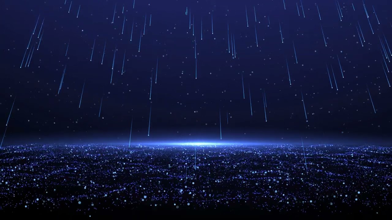 Abstract digital particle wave and light background Animation. cyber or technology