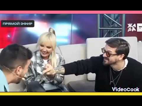 Валерия и Миша Марвин в прямом эфире на канале Жара ТВ.