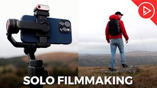 How to FILM YOURSELF with a Smartphone Gimbal: Cinematic B-Roll Tips