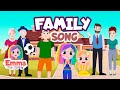 Family Song In English Mom Dad Grandpa Grandma Grandpa Brother Sister Learning English