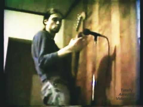 Kurt Cobain - Earliest Known Video of Nirvana [Mr. Mustache]  [Remastered / Rare]