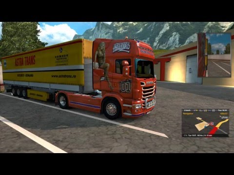 Euro Truck Simulator 2 - TSM 6.2 - Tirana to Kastoria
